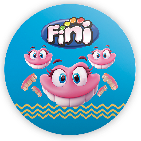Painel Redondo - Doces Fini  - Sublimado 3D