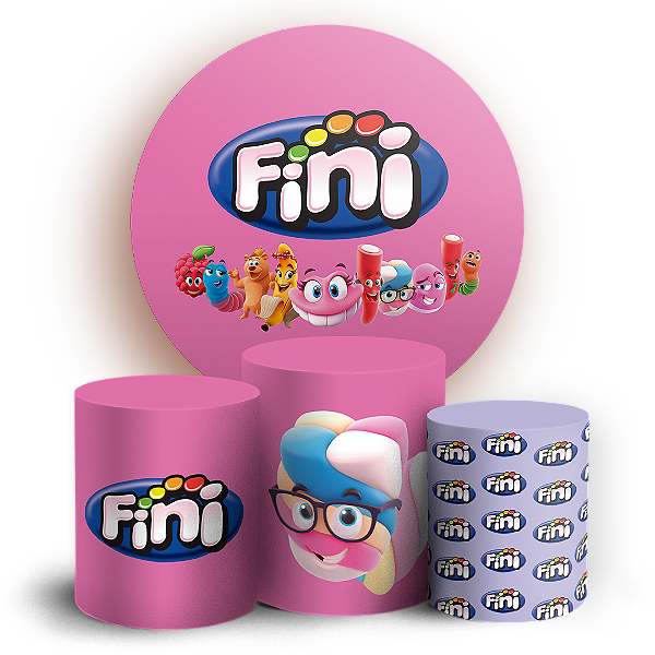 KIT Redondo e Trio - Fini  - Sublimado 3D