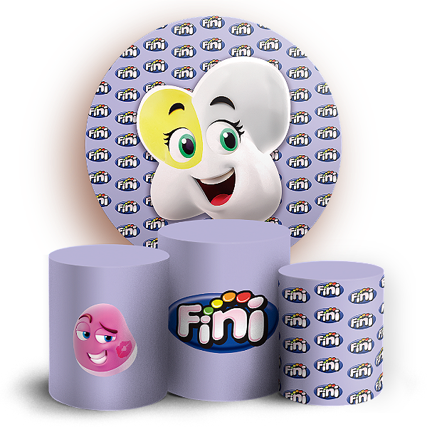 KIT Redondo e Trio - Fini  - Sublimado 3D