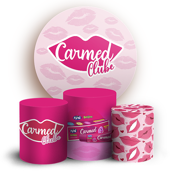 KIT Redondo e Trio - Carmed - Sublimado 3D