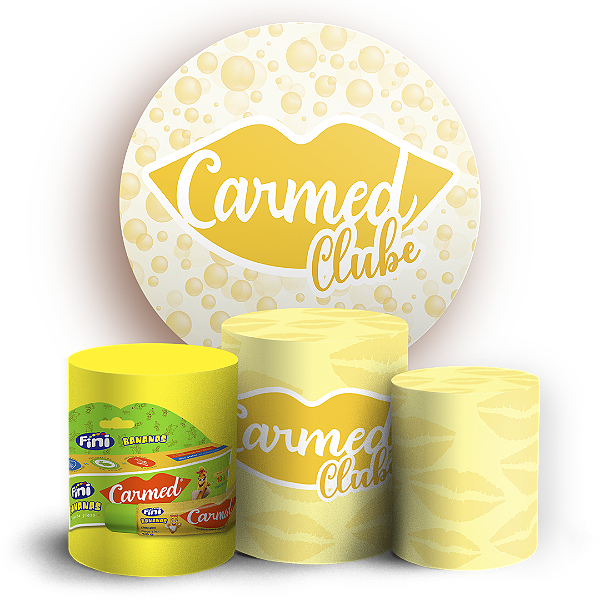 KIT Redondo e Trio - Carmed - Sublimado 3D