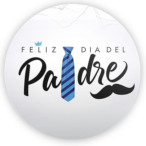 Painel Redondo - Dia Del Padre - Sublimado 3D