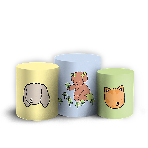 Capas Trio Cilindro Sublimado Vest Facil - Bobbie Goods