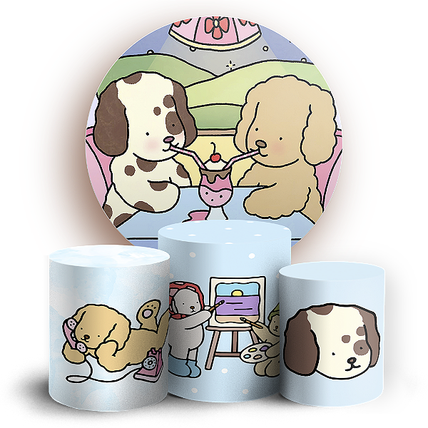 KIT Redondo e Trio - Bobbie Goods - Sublimado 3D