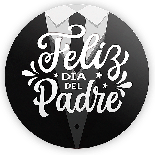 Painel Redondo - Dia del Padre - Sublimado 3D