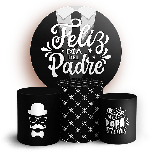 KIT Redondo e Trio - Dia del Padre - Sublimado 3D