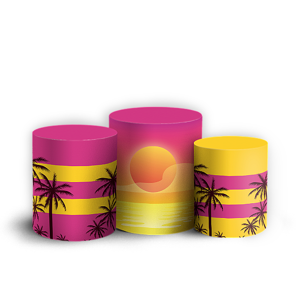 Trio Cilindro - Tardezinha - Sublimado 3D