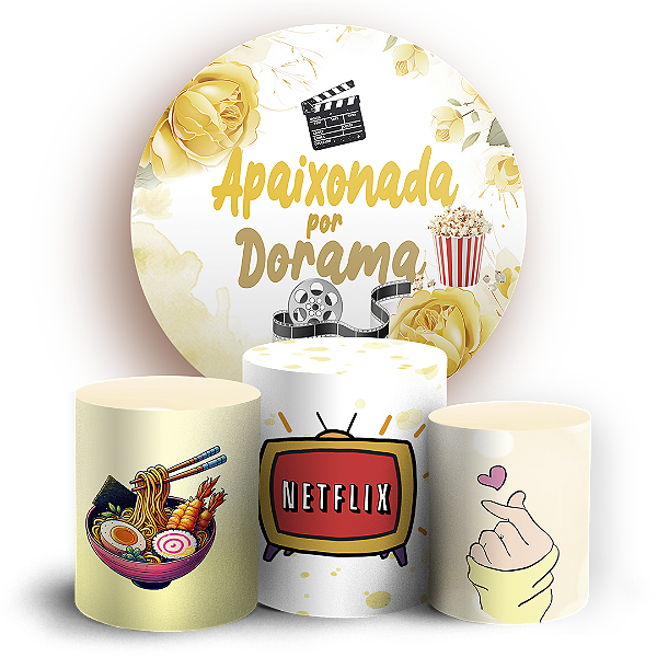 KIT Redondo e Trio - Dorama - Sublimado 3D