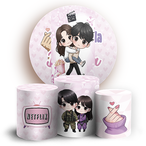 KIT Redondo e Trio - Dorama - Sublimado 3D