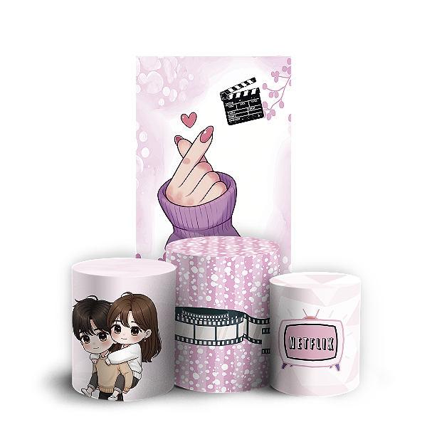 Faixa Lateral e Trio Cilindro Sublimado 3D Vest Facil - Dorama