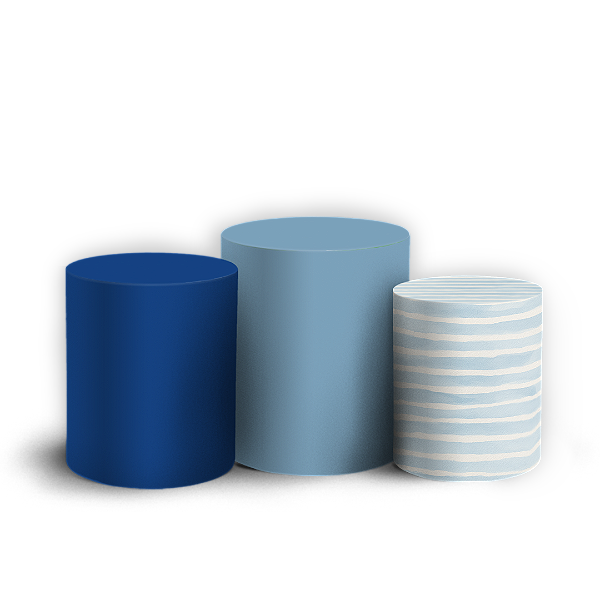 Trio Cilindro - Dia Dos Pais - Sublimado 3D