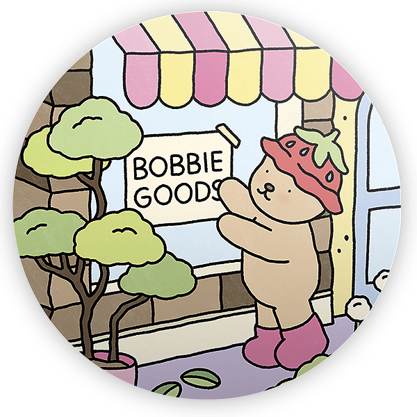 Painel Redondo - Bobbie Goods - Sublimado 3D