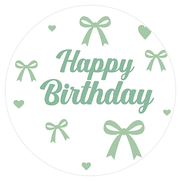 Mini Painel - Happy Birthday - Sublimado 3D