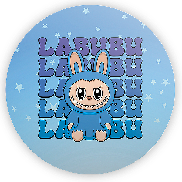 Mini Painel - Labubu - Sublimado 3D