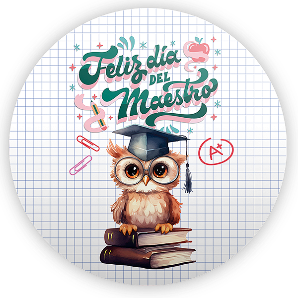 Mini Painel - Dia del Maestro ES - Sublimado 3D