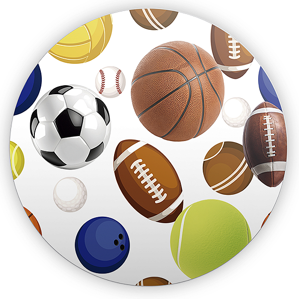 Mini Painel - Esportes Futebol Volei Basquete - Sublimado 3D