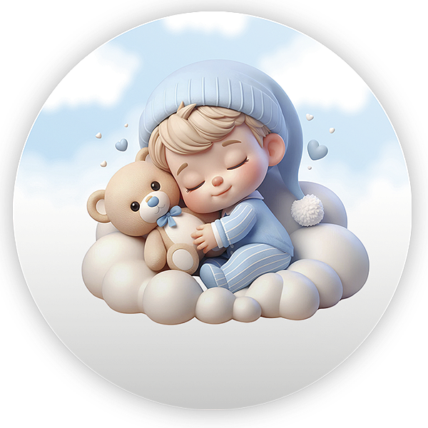Painel Redondo - Oh Baby - Sublimado 3D