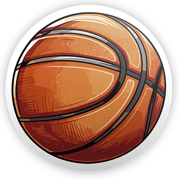 Painel Redondo - Basquete - Sublimado 3D