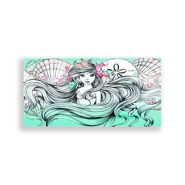 Painel Retangular - A Pequena Sereia - Sublimado 3D