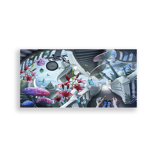 Painel Retangular - Alice - Sublimado 3D