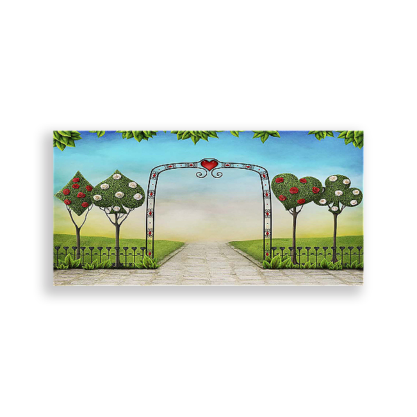 Painel Retangular - Alice - Sublimado 3D