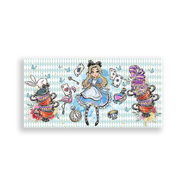 Painel Retangular - Alice - Sublimado 3D