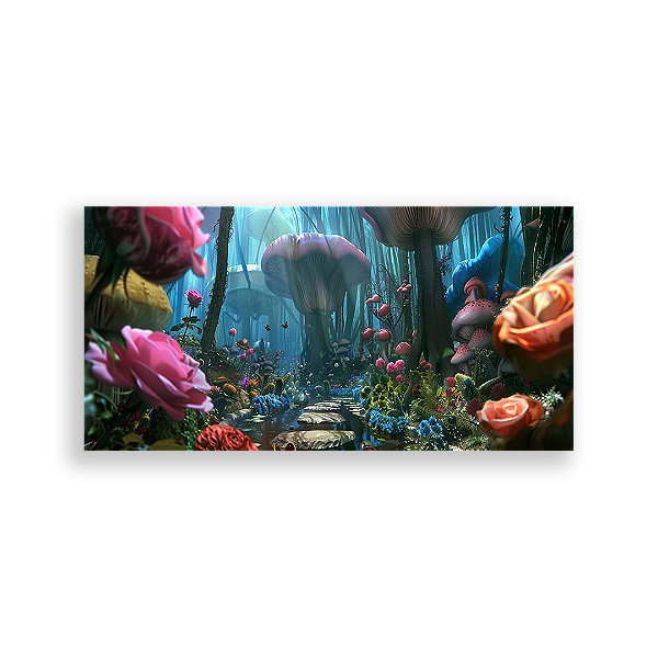 Painel Retangular - Alice - Sublimado 3D