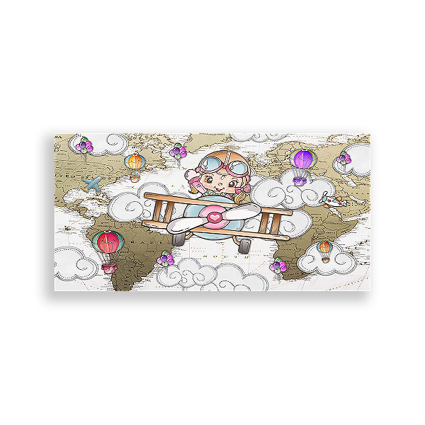 Painel Retangular - Aviador - Sublimado 3D