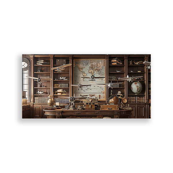 Painel Retangular - Aviador - Sublimado 3D