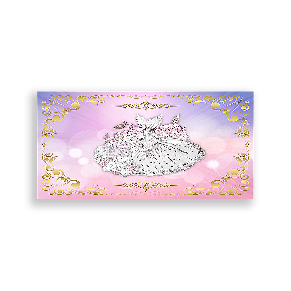 Painel Retangular - Bailarinas - Sublimado 3D