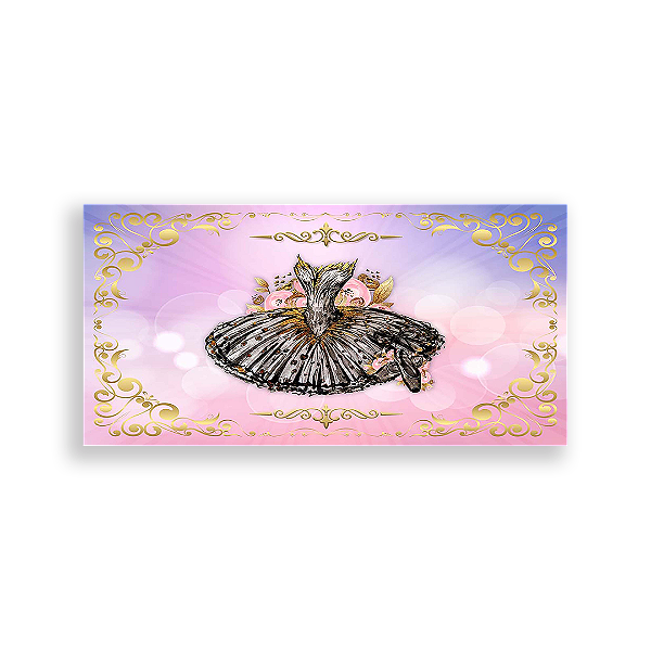 Painel Retangular - Bailarinas - Sublimado 3D