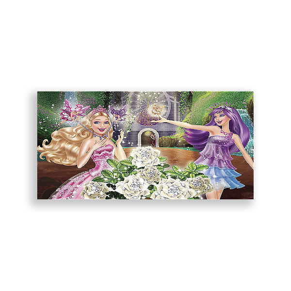 Painel Retangular - Barbie - Sublimado 3D