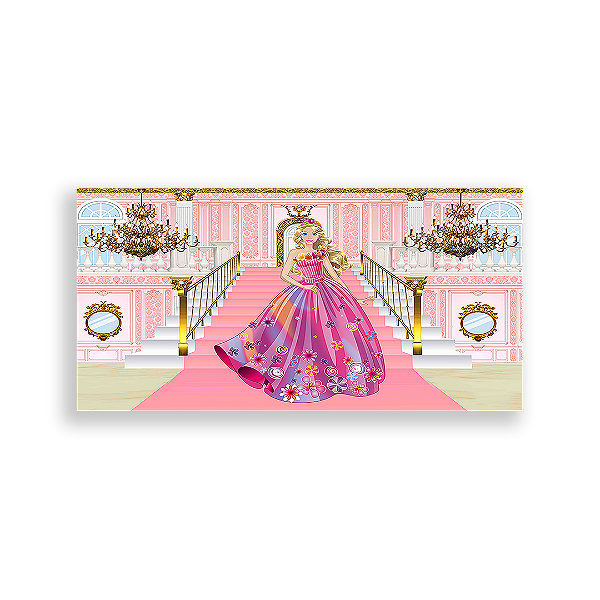 Painel Retangular - Barbie - Sublimado 3D