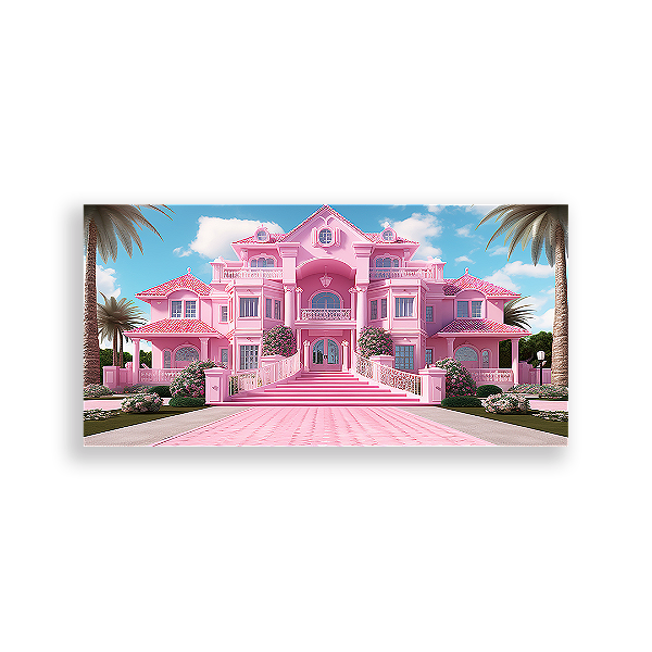 Painel Retangular - Barbie - Sublimado 3D