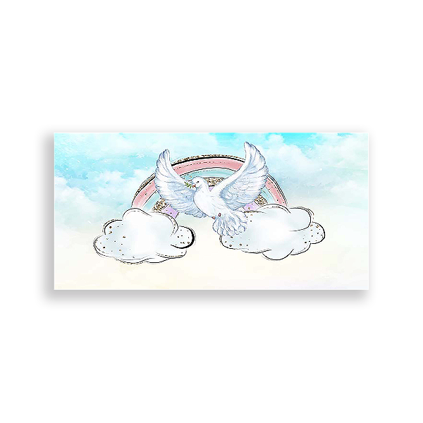 Painel Retangular - Batizado - Sublimado 3D