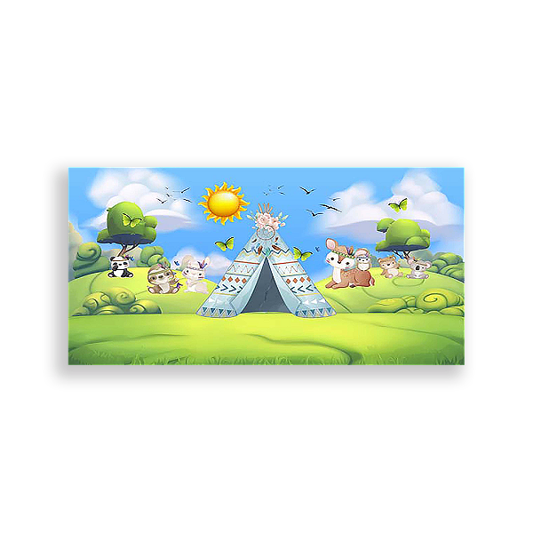 Painel Retangular - Bosque - Sublimado 3D