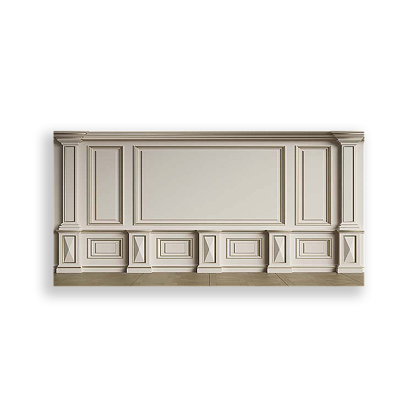 Painel Retangular - Fundo Parede Boulangerie - Sublimado 3D