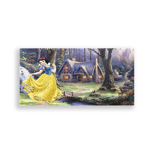 Painel Retangular - Branca De Neve - Sublimado 3D