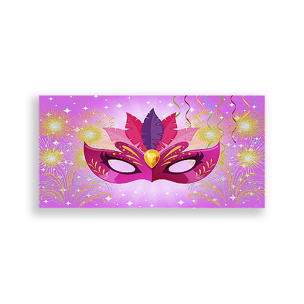 Painel Retangular - Carnaval - Sublimado 3D
