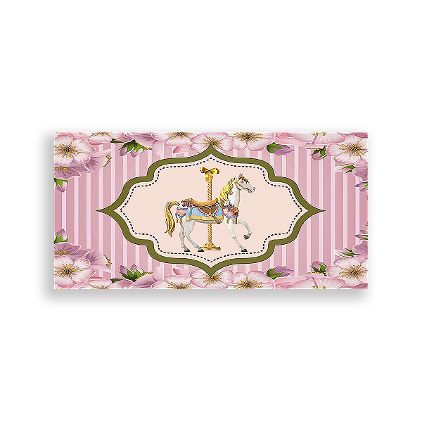 Painel Retangular - Carrossel - Sublimado 3D