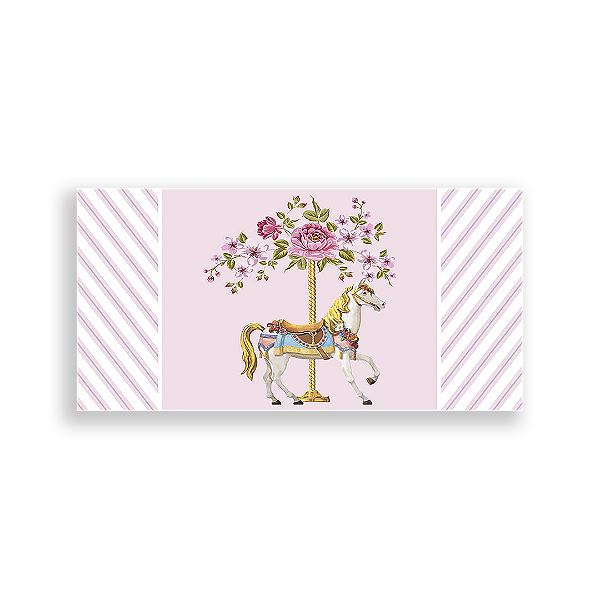 Painel Retangular - Carrossel - Sublimado 3D