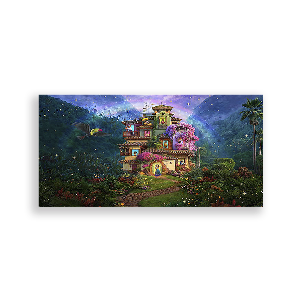 Capa Painel Retangular Sublimado - Encanto