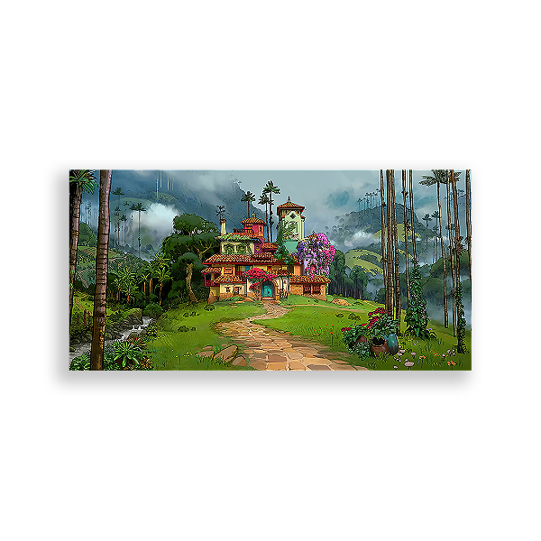 Capa Painel Retangular Sublimado - Encanto