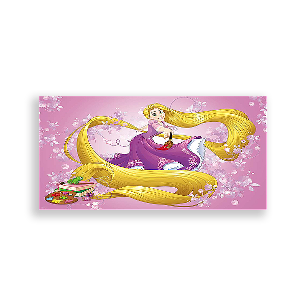 Capa Painel Retangular Sublimado - Rapunzel Enrolados