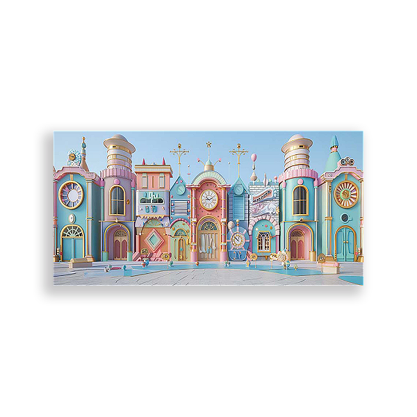 Capa Painel Retangular Sublimado - Fabrica De Brinquedos