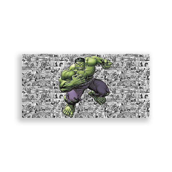 Capa Painel Retangular Sublimado - Hulk
