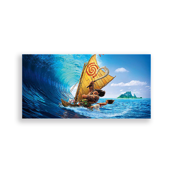 Capa Painel Retangular Sublimado - Moana