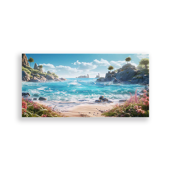Capa Painel Retangular Sublimado - Moana
