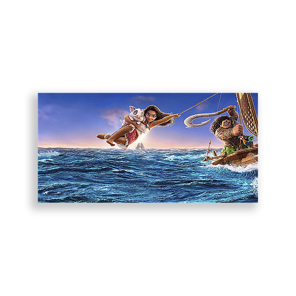 Capa Painel Retangular Sublimado - Moana