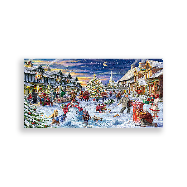 Capa Painel Retangular Sublimado - Natal